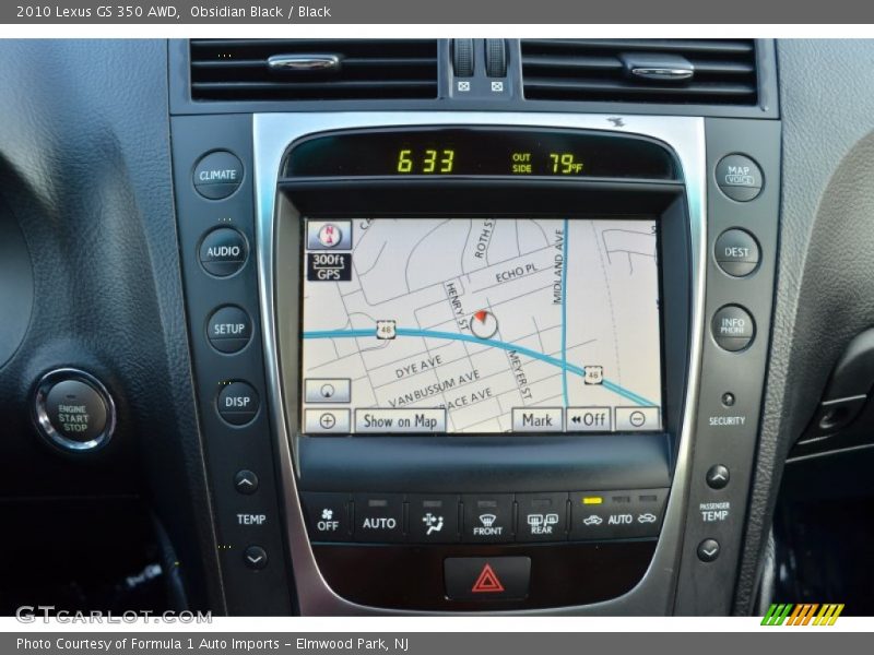 Obsidian Black / Black 2010 Lexus GS 350 AWD