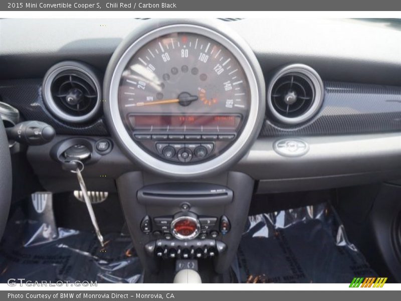 Chili Red / Carbon Black 2015 Mini Convertible Cooper S