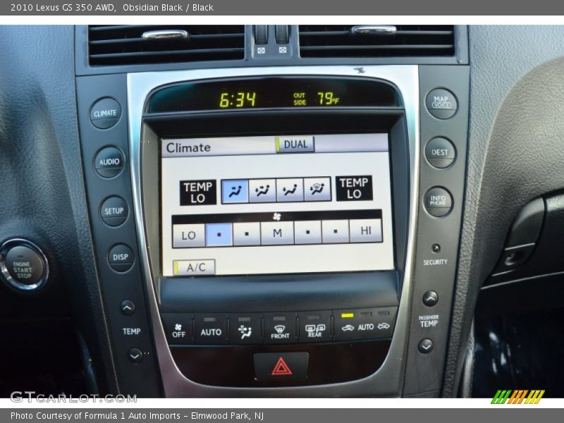 Obsidian Black / Black 2010 Lexus GS 350 AWD