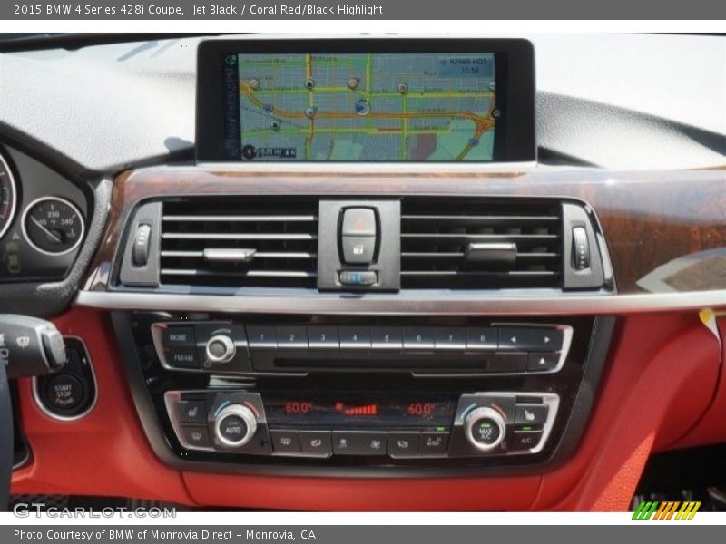 Controls of 2015 4 Series 428i Coupe