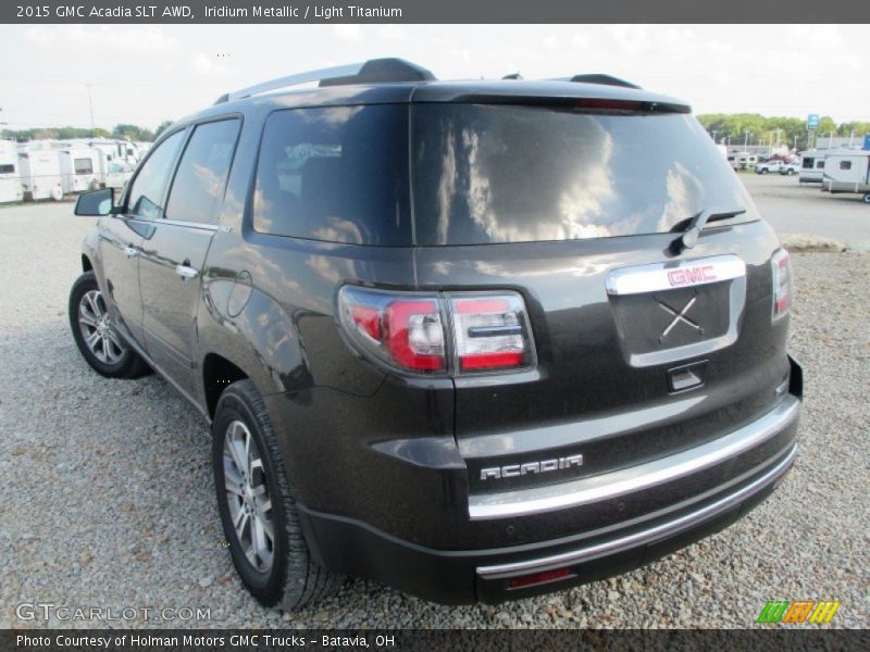 Iridium Metallic / Light Titanium 2015 GMC Acadia SLT AWD