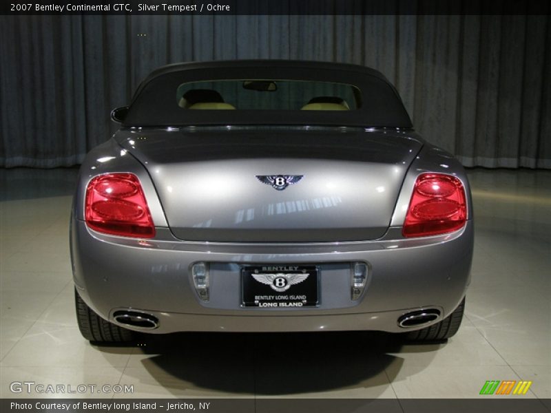 Silver Tempest / Ochre 2007 Bentley Continental GTC