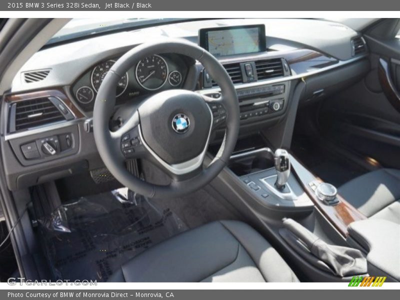 Jet Black / Black 2015 BMW 3 Series 328i Sedan