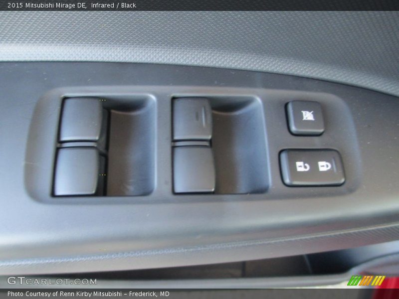 Infrared / Black 2015 Mitsubishi Mirage DE