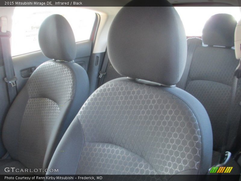 Infrared / Black 2015 Mitsubishi Mirage DE