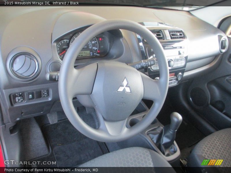 Infrared / Black 2015 Mitsubishi Mirage DE