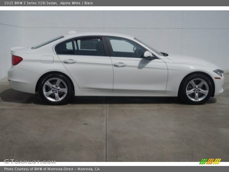 Alpine White / Black 2015 BMW 3 Series 328i Sedan