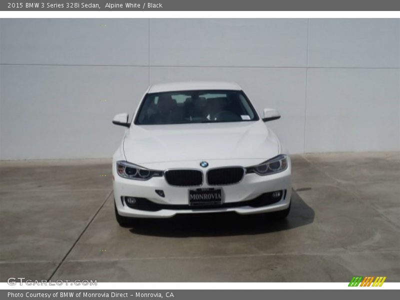 Alpine White / Black 2015 BMW 3 Series 328i Sedan