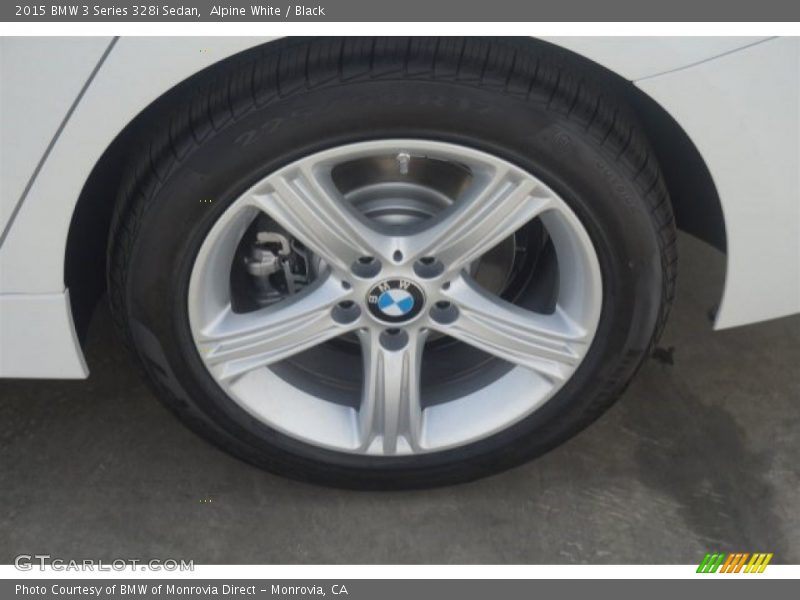 Alpine White / Black 2015 BMW 3 Series 328i Sedan