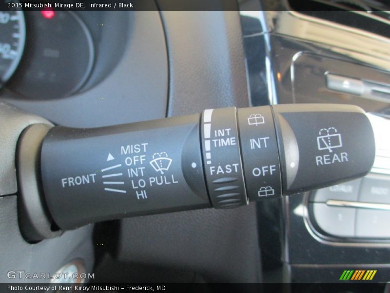 Infrared / Black 2015 Mitsubishi Mirage DE