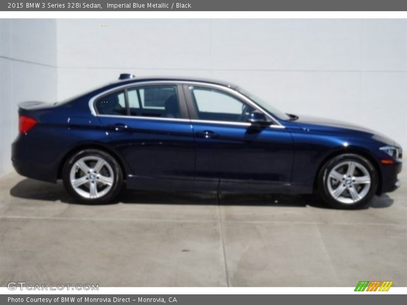 Imperial Blue Metallic / Black 2015 BMW 3 Series 328i Sedan