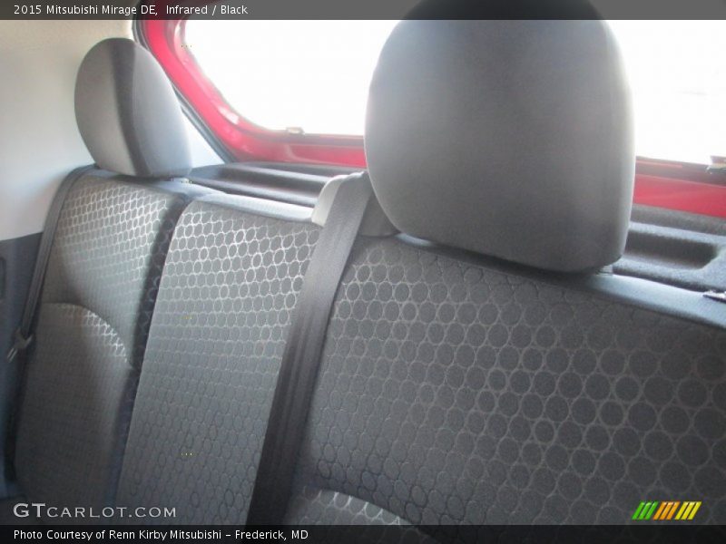 Infrared / Black 2015 Mitsubishi Mirage DE
