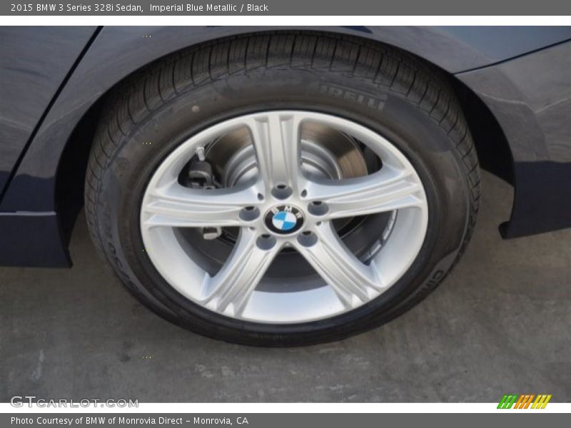 Imperial Blue Metallic / Black 2015 BMW 3 Series 328i Sedan