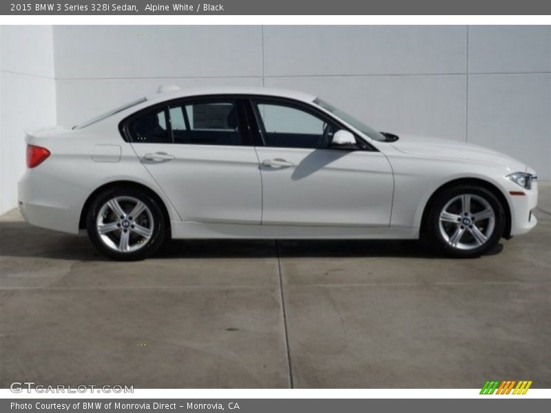 Alpine White / Black 2015 BMW 3 Series 328i Sedan