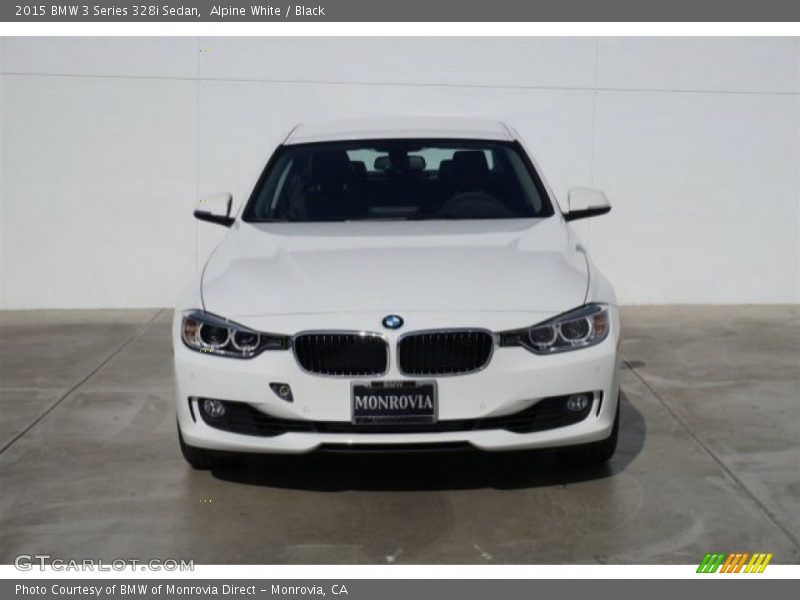 Alpine White / Black 2015 BMW 3 Series 328i Sedan