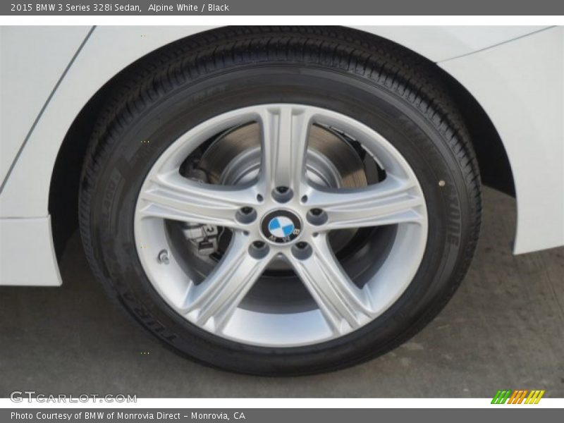 Alpine White / Black 2015 BMW 3 Series 328i Sedan