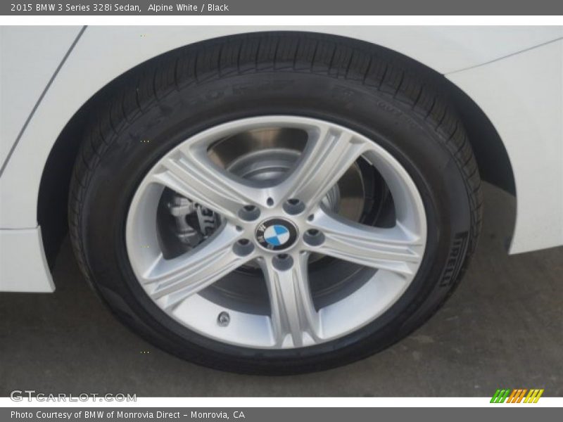 Alpine White / Black 2015 BMW 3 Series 328i Sedan