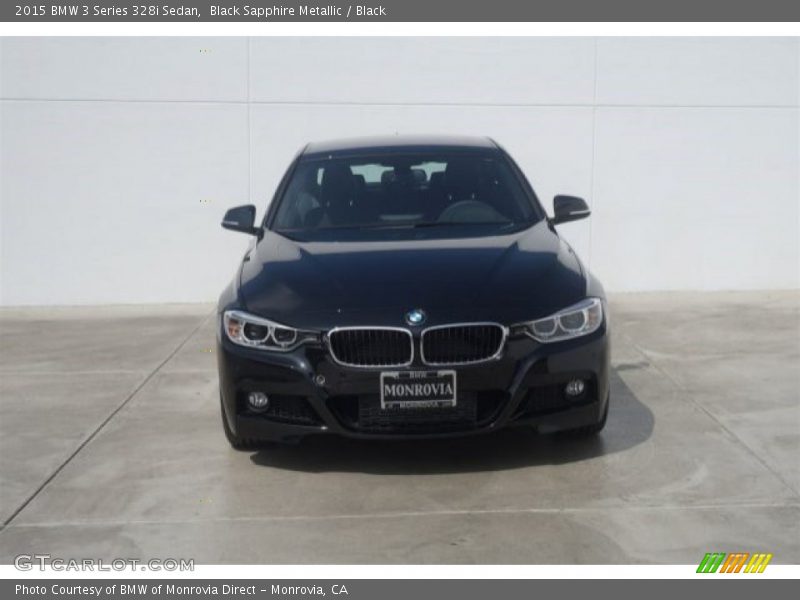 Black Sapphire Metallic / Black 2015 BMW 3 Series 328i Sedan