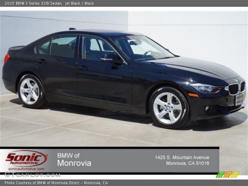 Jet Black / Black 2015 BMW 3 Series 328i Sedan