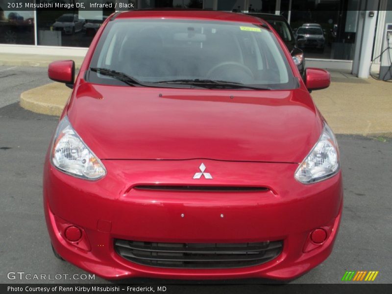 Infrared / Black 2015 Mitsubishi Mirage DE