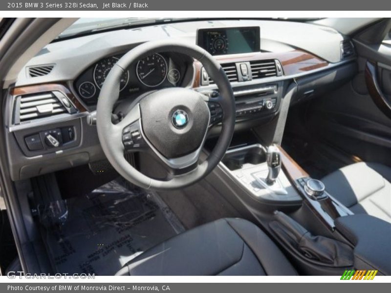 Jet Black / Black 2015 BMW 3 Series 328i Sedan