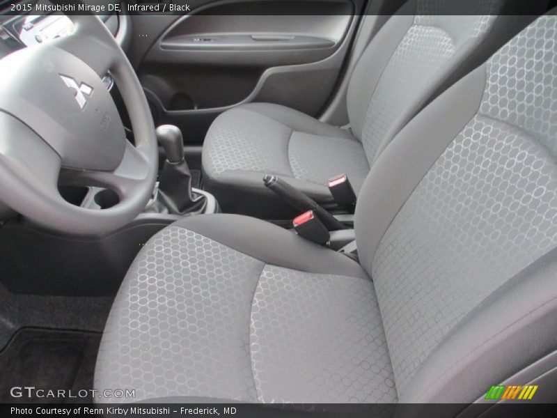 Infrared / Black 2015 Mitsubishi Mirage DE