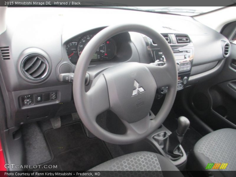 Infrared / Black 2015 Mitsubishi Mirage DE