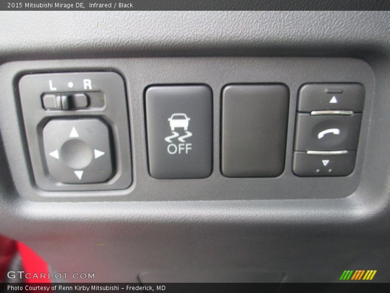 Infrared / Black 2015 Mitsubishi Mirage DE