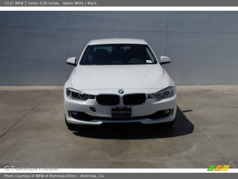 Alpine White / Black 2015 BMW 3 Series 328i Sedan