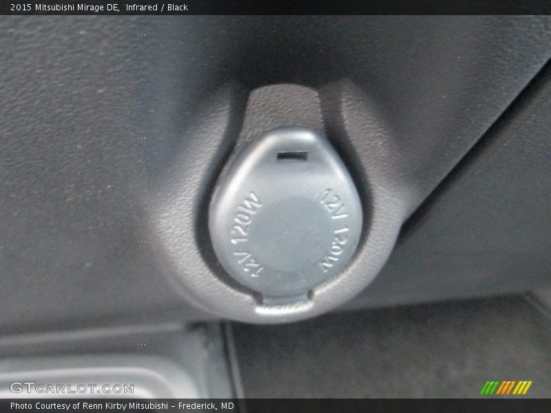 Infrared / Black 2015 Mitsubishi Mirage DE
