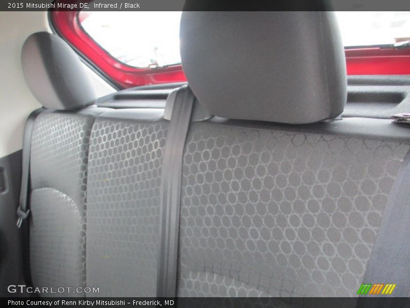 Infrared / Black 2015 Mitsubishi Mirage DE