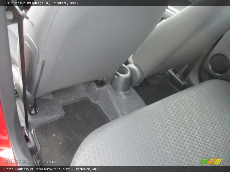 Infrared / Black 2015 Mitsubishi Mirage DE