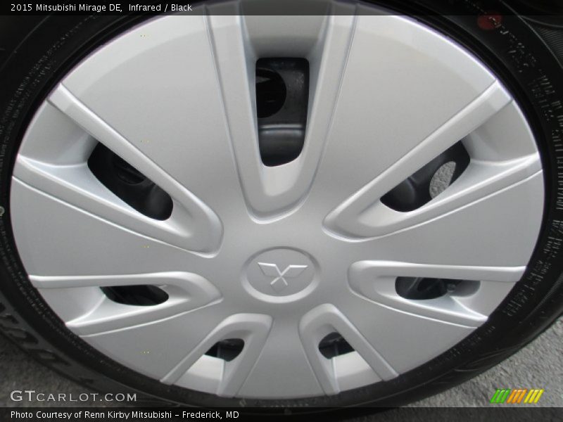 Infrared / Black 2015 Mitsubishi Mirage DE