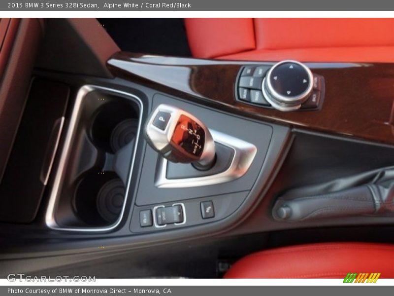 Alpine White / Coral Red/Black 2015 BMW 3 Series 328i Sedan