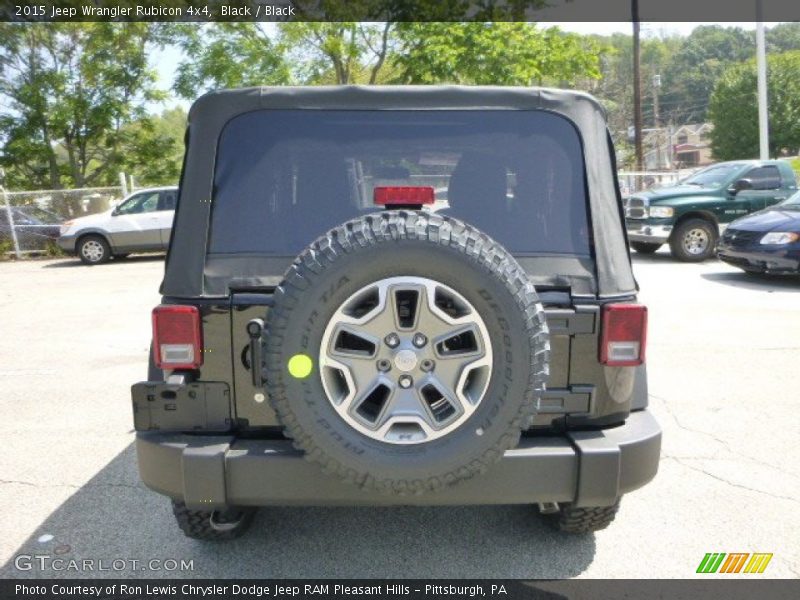 Black / Black 2015 Jeep Wrangler Rubicon 4x4