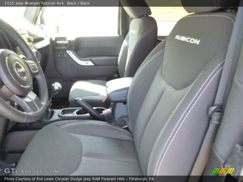 Black / Black 2015 Jeep Wrangler Rubicon 4x4