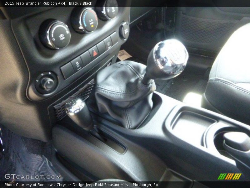 Black / Black 2015 Jeep Wrangler Rubicon 4x4