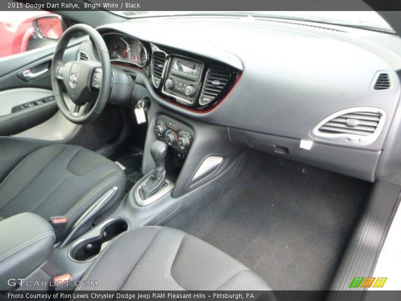  2015 Dart Rallye Black Interior