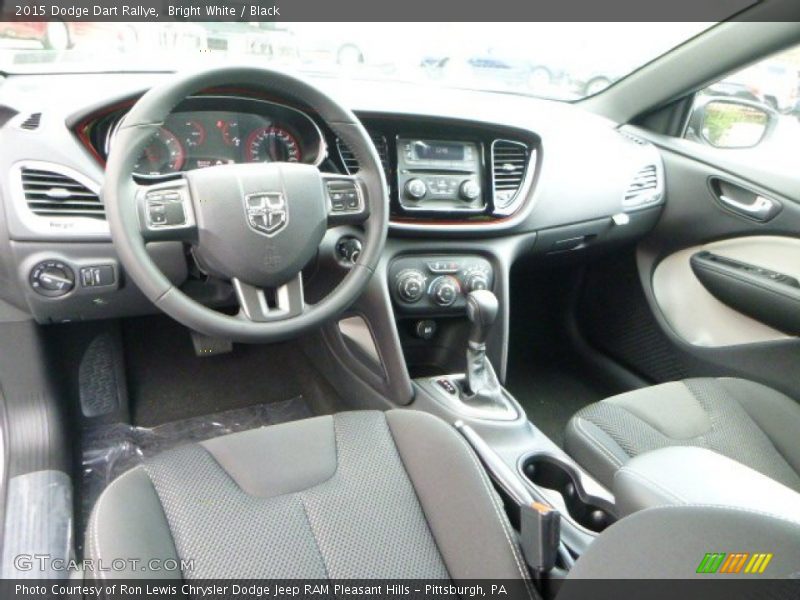  2015 Dart Rallye Black Interior