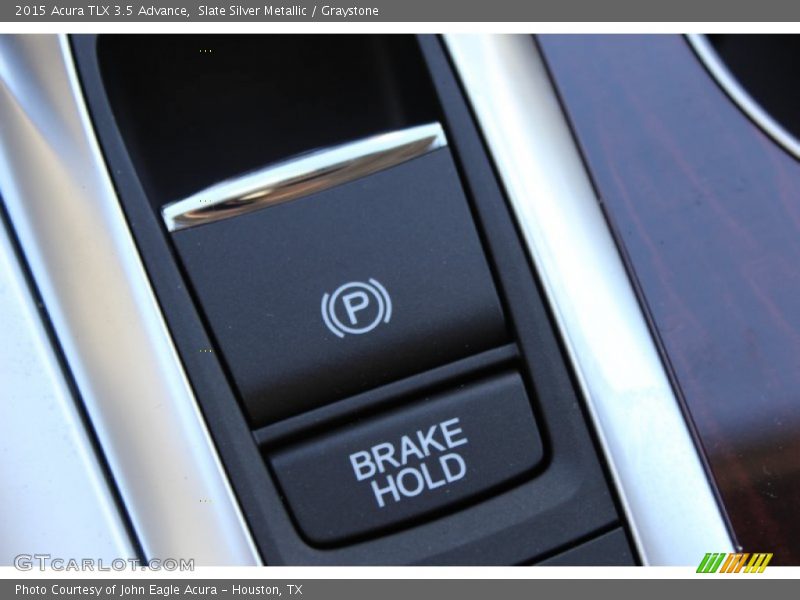 Slate Silver Metallic / Graystone 2015 Acura TLX 3.5 Advance