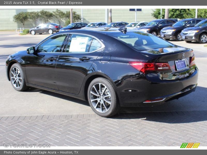 Crystal Black Pearl / Espresso 2015 Acura TLX 3.5