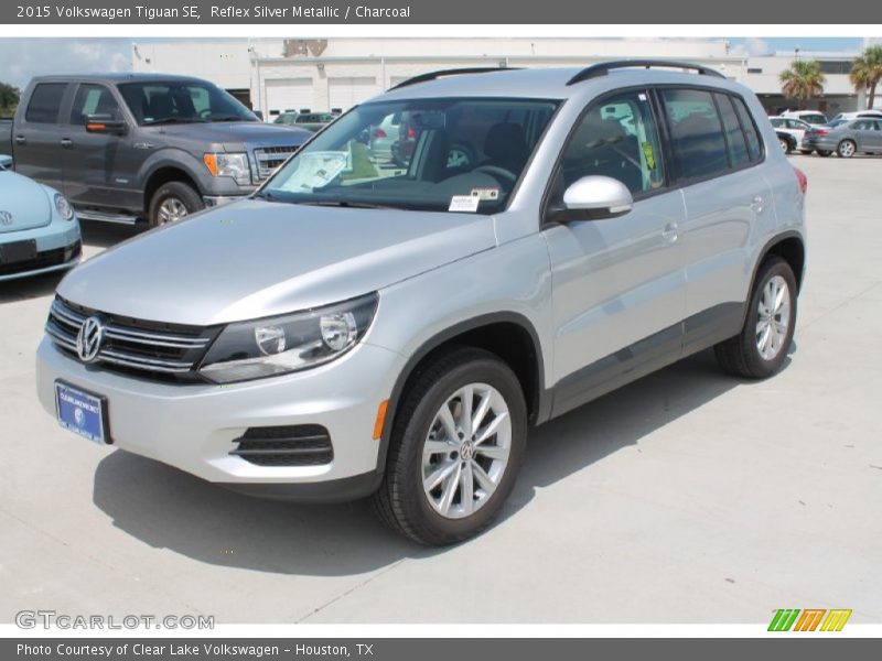 Reflex Silver Metallic / Charcoal 2015 Volkswagen Tiguan SE