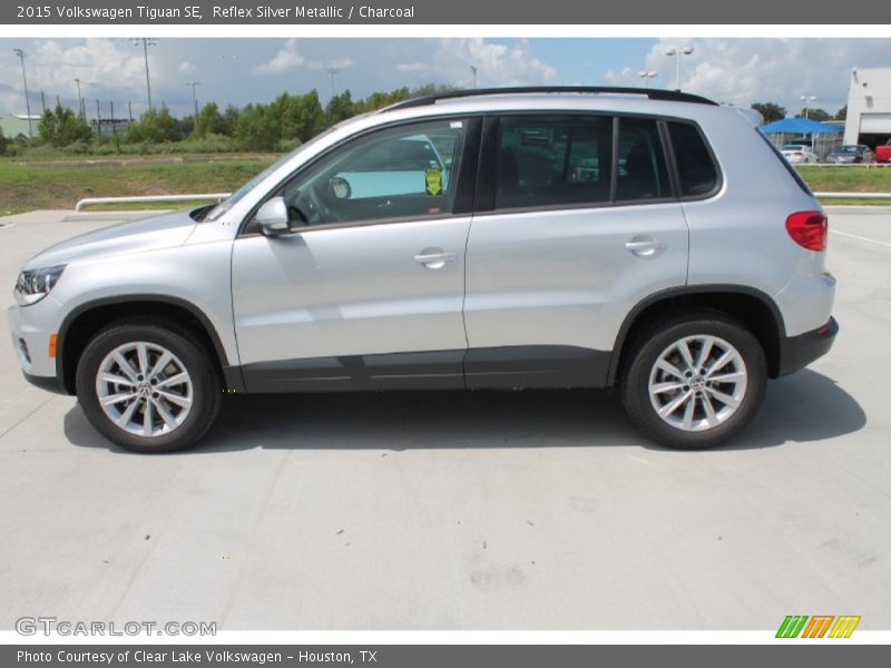Reflex Silver Metallic / Charcoal 2015 Volkswagen Tiguan SE