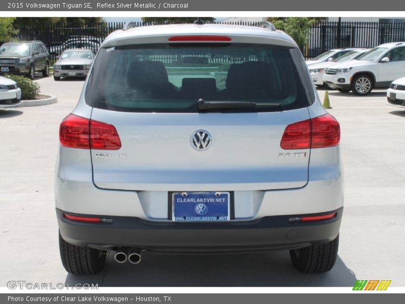 Reflex Silver Metallic / Charcoal 2015 Volkswagen Tiguan SE