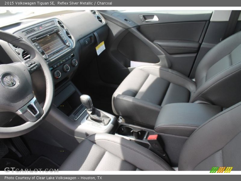 Reflex Silver Metallic / Charcoal 2015 Volkswagen Tiguan SE