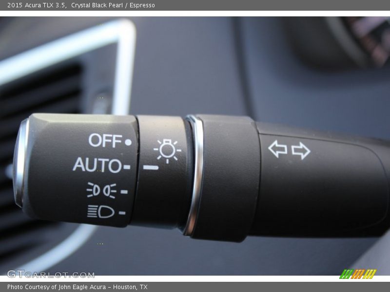 Controls of 2015 TLX 3.5
