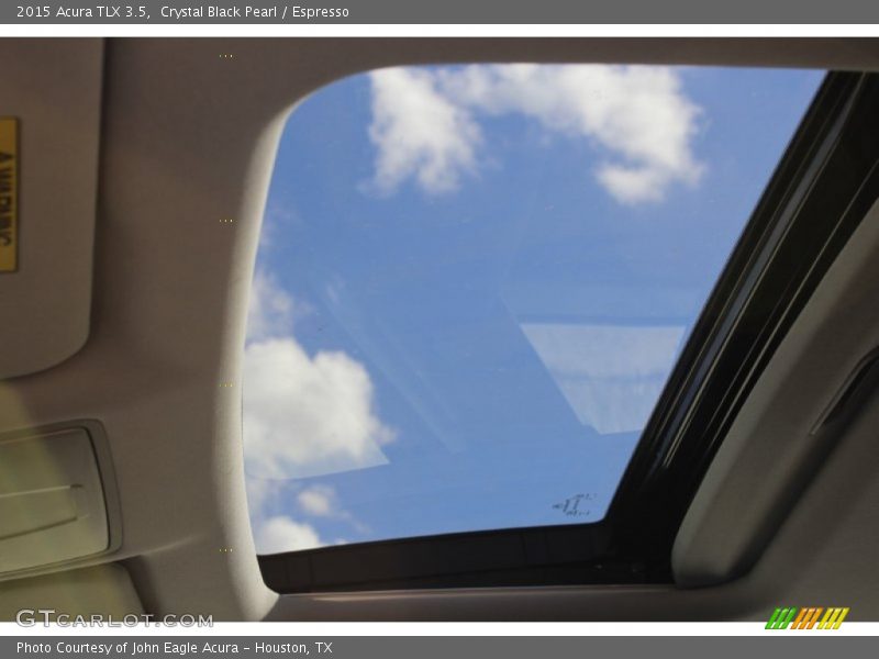 Sunroof of 2015 TLX 3.5