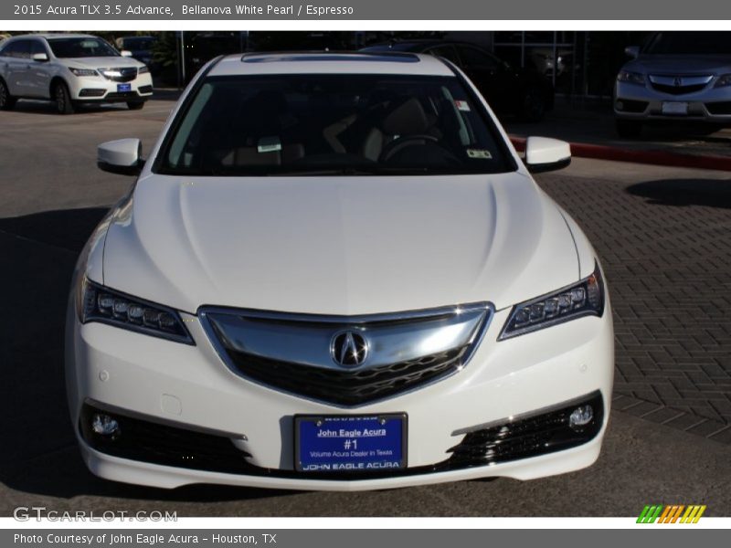 Bellanova White Pearl / Espresso 2015 Acura TLX 3.5 Advance