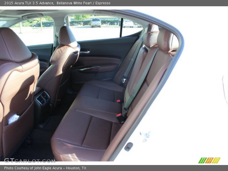 Bellanova White Pearl / Espresso 2015 Acura TLX 3.5 Advance