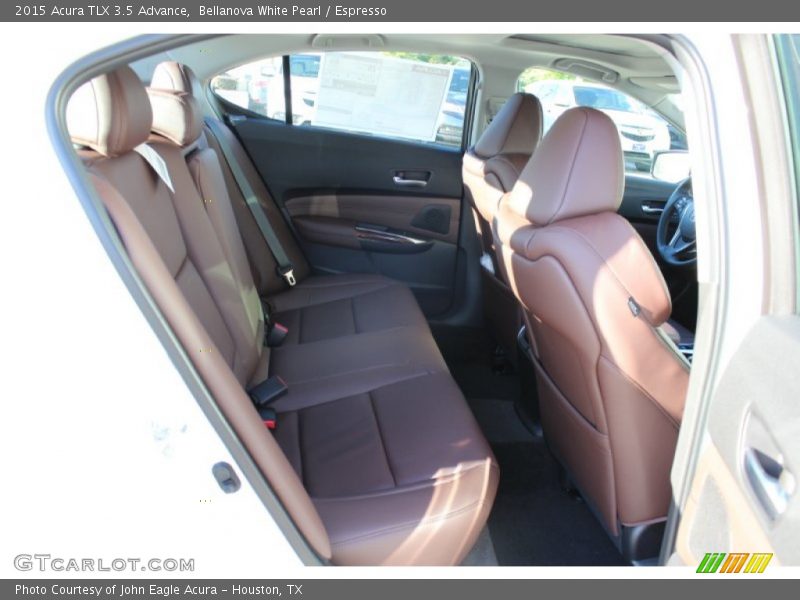 Bellanova White Pearl / Espresso 2015 Acura TLX 3.5 Advance